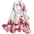 Available in Many Colors printed long silk scarves