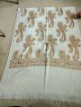 White Embroidered Stoles