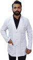 Cotton-Polyester white full sleeves doctor coat