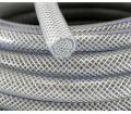 Transparent 12mm pvc industrial braided hose
