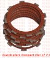 GEMCO Metal Round Light White clutch plates compact