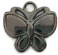 Zinc Butterfly Bag Badge
