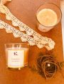 Kana Creations Soy Wax jasmine daily candle