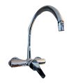 Stainless Steel Silver swan neck tap