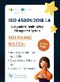 iso 45001 2018 lead auditor course