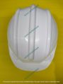 White Karam Safety Helmet With Ratchet