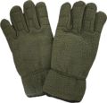 Wool Plain army hand gloves