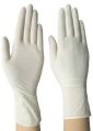 White latex gloves