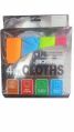Orange Blue Green and Red cleaning microfibre 4 pk cloth