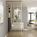 Metal Golden Folding Swing room partitions