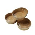 Brown or White Paper pla gravy lid bowls