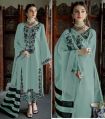 YNF Georgette Regular Collar Multicolor Full Sleeves Stitched Regular Fit ladies pakistani suit