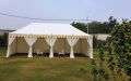 White Plain cotton shamiyana tent