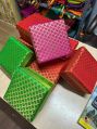 Square Available in Many Colors New korai grass gift box