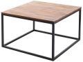 metal & Wooden square center table
