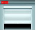Stainless Steel Polished Electric Gray Automatic Motorized Rolling Shutter