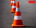 PVC Conical Orange & White Traffic Safety Cone