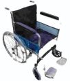 Steel Rosco hospital manual wheelchair