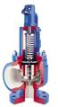 Flanged Brass Stainless Steel Cast Iron Red Blue Teleflo pressure safety valve