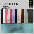 polyester toko plain fabrics
