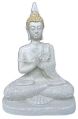 15 Inch Concrete Buddha Statue