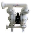 PP White New rotopower air operated diaphragm pump