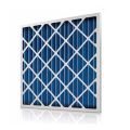 Blue Grey Aluminium Square carbon air filter
