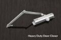 Silver Boss Locks aluminium heavy duty door closer