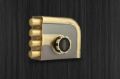 Zinc Alloy Body Brass Deadbolt Brass Keys And Cylinder Antique Brass Silver Boss Locks ultra tetrabolt 1ck rim lock