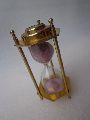 Hourglass Polished Round Golden New antique brass sand timer