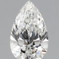 RADHE DIAMOND color f clarity si1 pear lab grown diamond