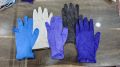 Shehat Black Blue nitrile examination gloves