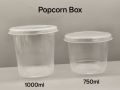 Pp Round New Plain popcorn box container