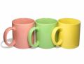 Available in Many Colors Plain colored ceramic mug