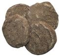 Round Brown Solid dried cow dung cake