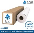 Anti Curling Sublimation Heat Transfer Paper Roll