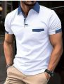 Multiple Color Available Half Sleeves Printed mens collar tshirts