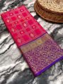 Unstitched Multicolor Kanchipuram Silk Sarees