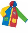 Kids Multicolor PVC Rain Coat
