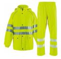 PU Industrial Rain Suit with Reflective Tape Strip