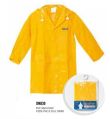 Yellow PVC Hooded Raincoat