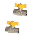 Gas Approved Tee Handle Ball Valve