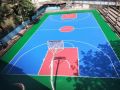 Basketball Court Synthetic Flooring