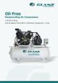 Glanz New Manual Electric Medium Pressure 440V 50Hz White & Green oil free reciprocating air compressors
