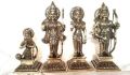 Golden Rewadiya Arts brass ram darbar statue