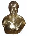 Polished Golden Rewadiya Arts brass women statue