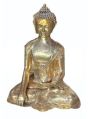 Polished Brass Lord Buddha Statue