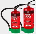 Mild Steel Cylindrical Dark Red Clean Agent Fire Extinguisher