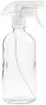 Plastic Transparent Plain empty glass cleaner bottle