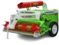 New Vishwkarma Mild Steel PTO By Tractor Green Red White New Semi Automatic 40-60BHp Straight 2800 Kg straw reaper